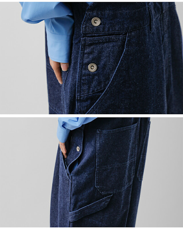 LENO リノ コットン オーバーオール OVERALL leno-pt502 2026ss新作 春