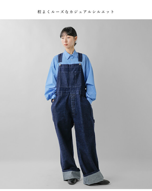 LENO リノ コットン オーバーオール OVERALL leno-pt502 2026ss新作 春