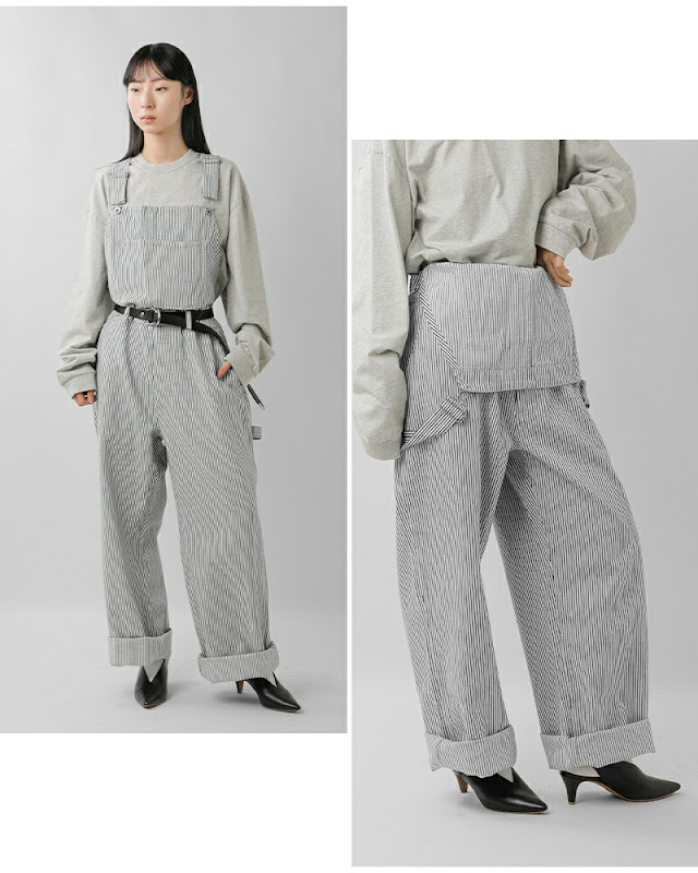 LENO リノ コットン オーバーオール OVERALL leno-pt502 2026ss新作 春