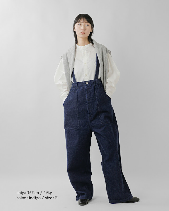 LENO リノ コットン サロペット SALOPETTES leno-pt503 2026ss新作 春