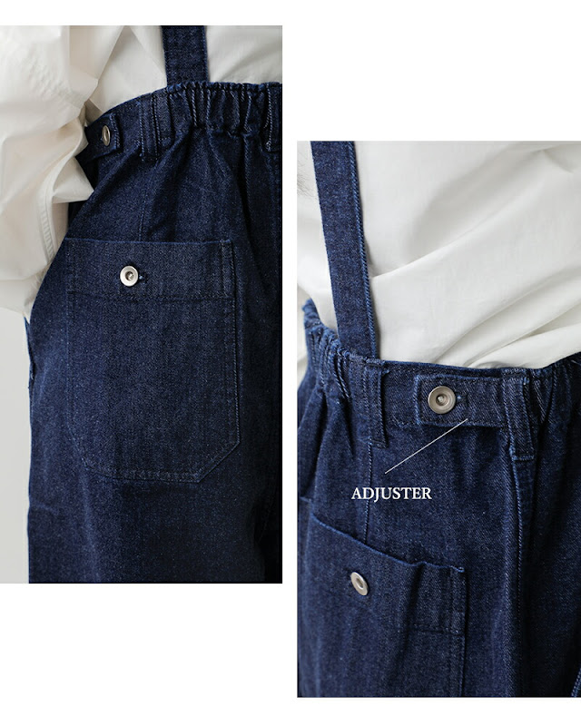 LENO リノ コットン サロペット SALOPETTES leno-pt503 2026ss新作 春