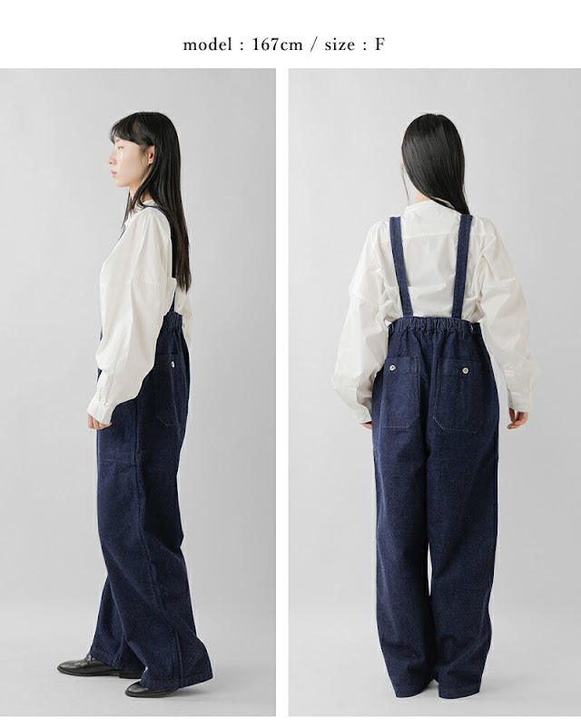 LENO リノ コットン サロペット SALOPETTES leno-pt503 2026ss新作 春