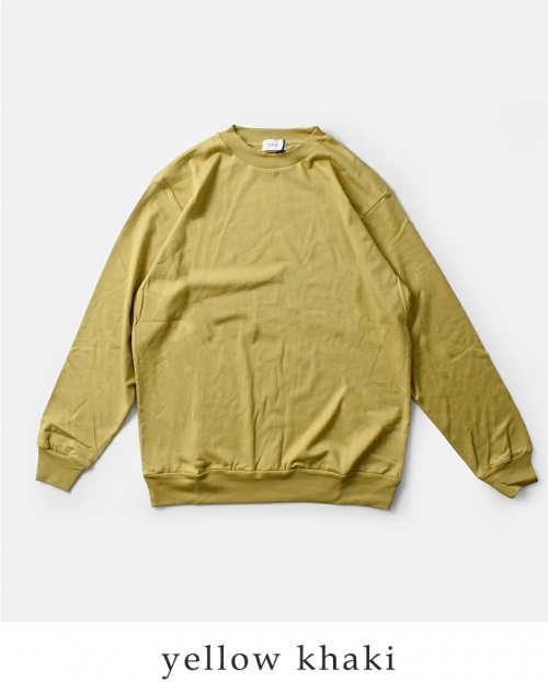 LIFiLL リフィル コットニー 天竺 スウェット 長袖 Tシャツ