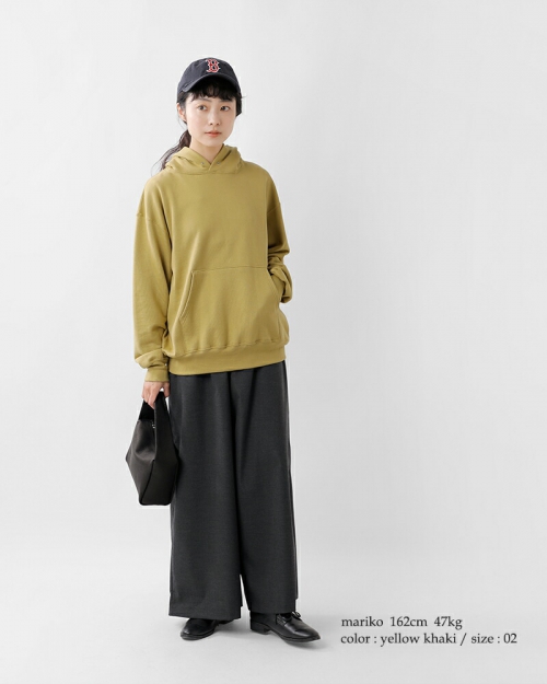 NTH HUNGRY PRIDE フード付きスウェット LIFiLL リフィル コットニー 裏毛 フード付き スウェット パーカー