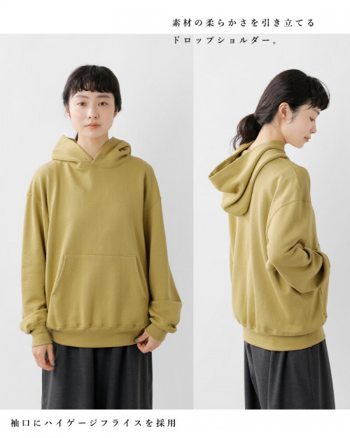 専用  オリーブ フード付きパーカー Ressaca パーカー オーバーサイズフード付きスウェットジップ