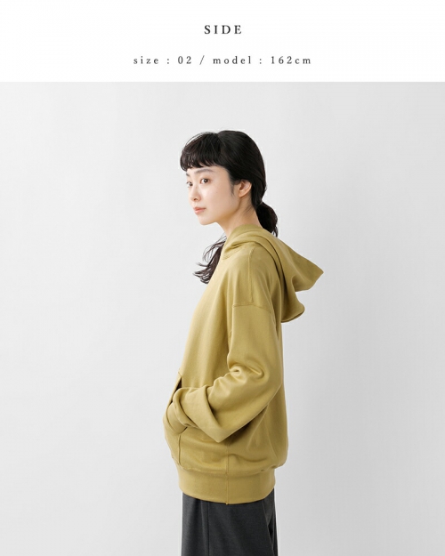 LIFiLL リフィル コットニー 裏毛 フード付き スウェット パーカー