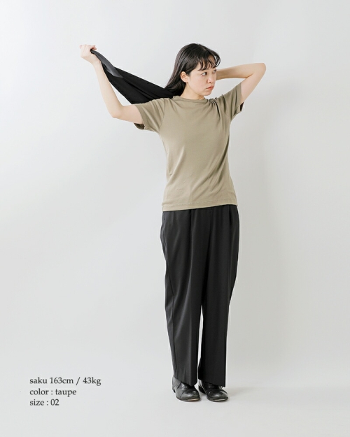 LIFiLL リフィル コットン ソフト ストレッチ Tシャツ “COTTONY