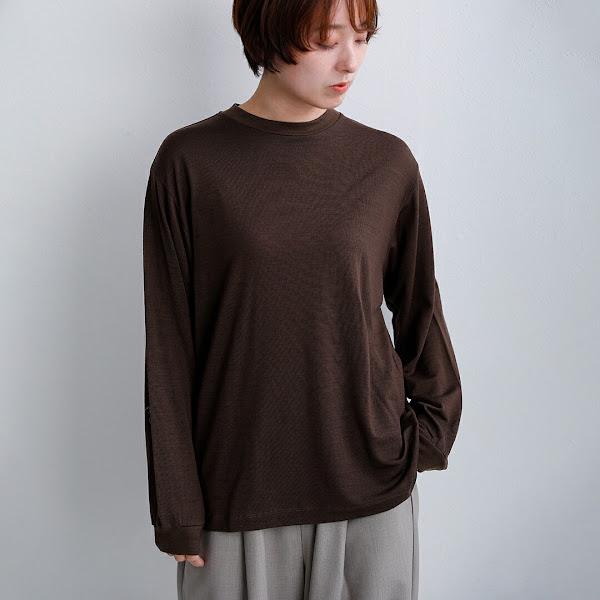 LIFiLL ウール ロングスリーブ シャツ