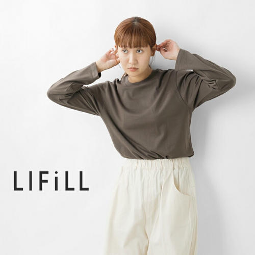 LIMIfew / スリットTシャツとStitch Turtleneck Stretch Jersey Knit Crew Neck Long Top | EILEEN FISHER