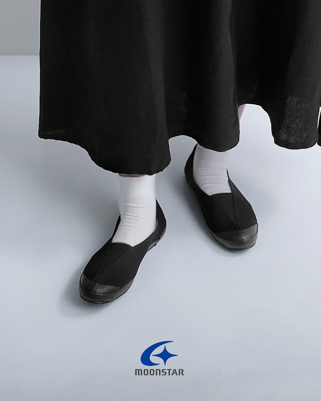 Moonstar ムーンスター キャンバス バレー スリッポン シューズ LITE