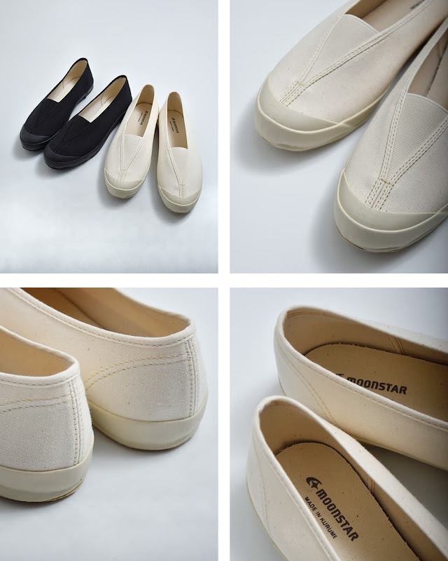 Moonstar ムーンスター キャンバス バレー スリッポン シューズ LITE