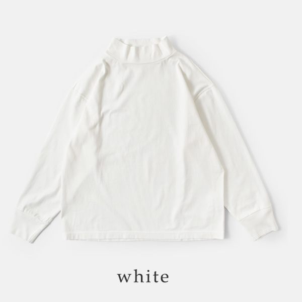 TOUJOURS/トゥジューTurtle Neck Big Pullover 白の通販 | RIGHTCLIXS