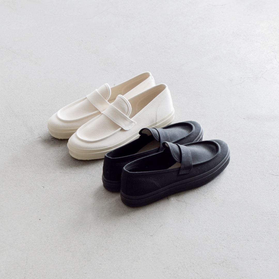 Moonstar ムーンスター キャンバス×ラバー ローファー “LOAFY” loafy