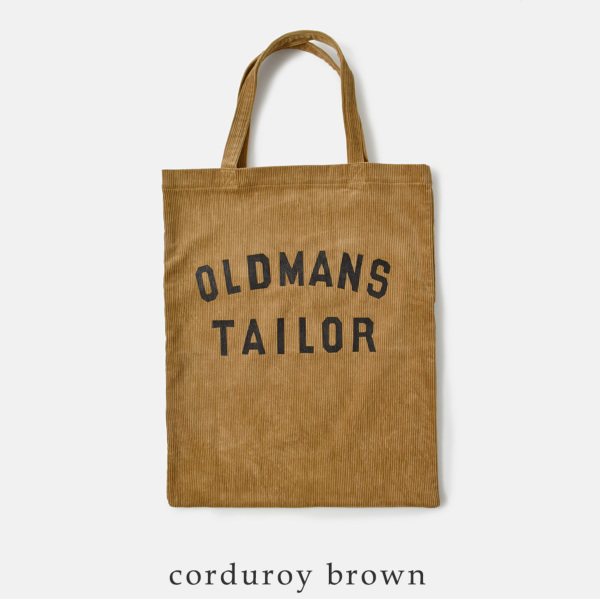 R & D.M.Co- オールドマンズテーラー コーデュロイ ロゴプリント