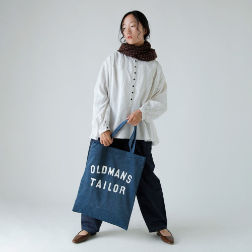 R & D.M.Co- オールドマンズテーラー コーデュロイ ロゴプリント