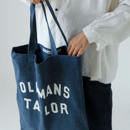 R & D.M.Co- オールドマンズテーラー コーデュロイ ロゴプリント