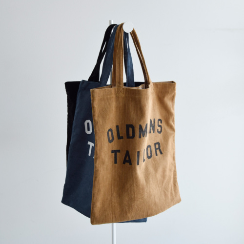 R & D.M.Co- オールドマンズテーラー コーデュロイ ロゴプリント