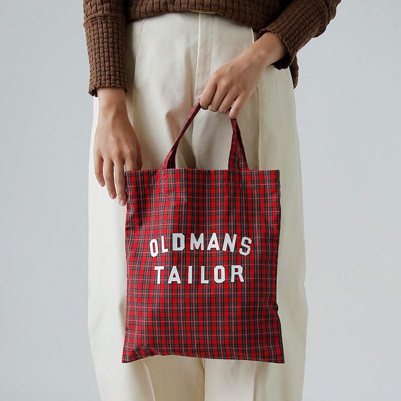 OLDMANSTAILOR☆今期OMT PRINT MINI TOTE BAG オールドマンズテーラー OMT PRINT MINI TOTE BAG・PINK | iton