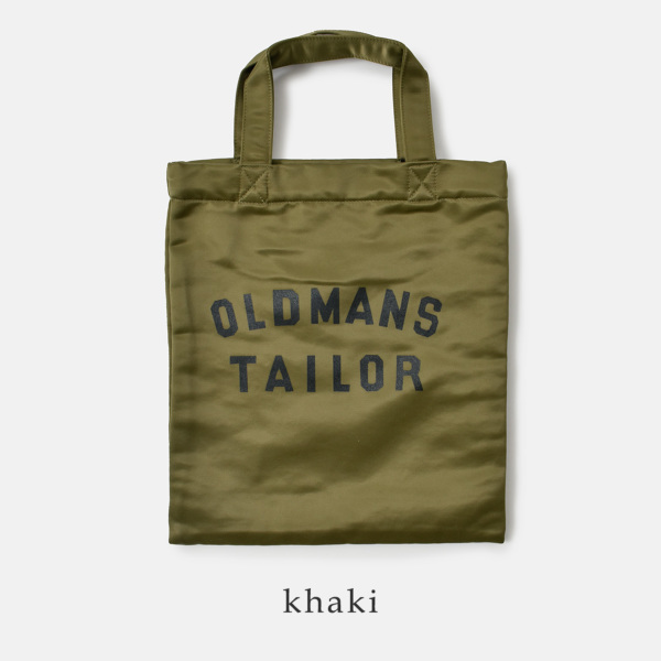 R & D.M.Co- オールドマンズテーラー コットン ナイロン ロゴプリント