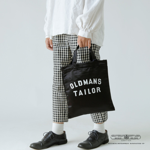 マイクロソフト純正トート R & D.M.Co- オールドマンズテーラー コットン ナイロン ロゴ