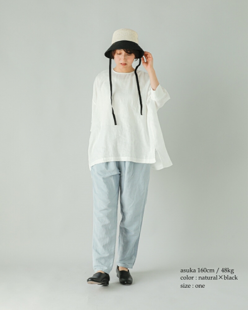 Used 80s ラブレア♡ 脇マチ Wフェイス ツイードジャケット mature ha.｜アバカ ラフィア ブレイド バケット ハット “abaca
