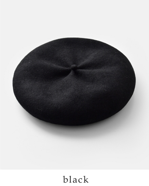 mature ha. マチュアーハ トップギャザービッグウールベレー“beret top