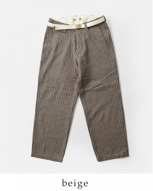 MASTER&Co. マスターアンドコー ガンクラブチェック ウール