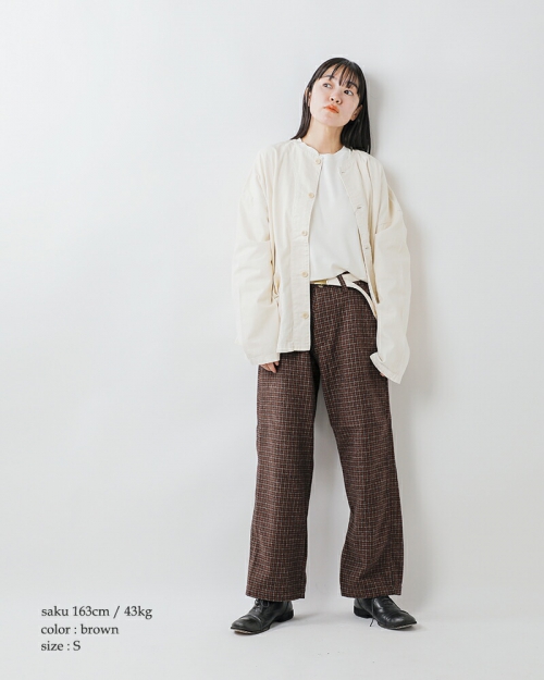 MASTER&Co. マスターアンドコー ガンクラブチェック ウール