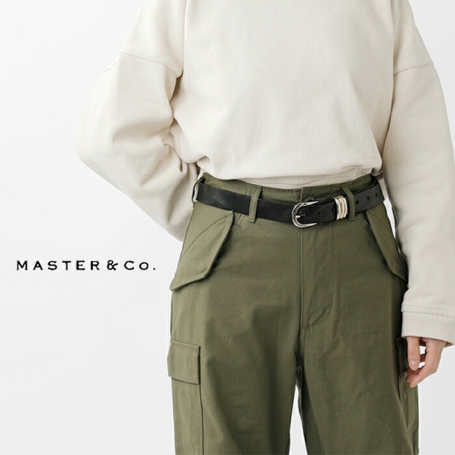 Master & Co. ナンバーベルト MASTER&Co. 24mm NUMBERING BELT（ベルト）｜MASTER&Co