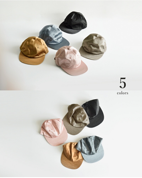 MASTER&Co. マスターアンドコー サテン 6パネル キャップ mc1516-fn