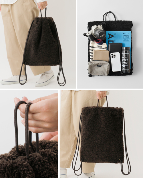 MASTER&Co. マスターアンドコー ボア ナップサック mc1634-mn | iroma