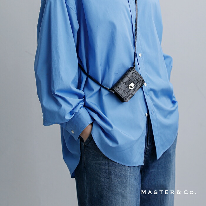 MASTER&Co. マスターアンドコー レザー ショルダーバッグ mc1652