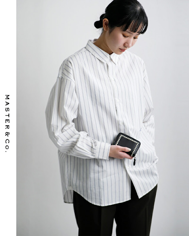 MASTER&Co. マスターアンドコー ブッテーロレザー スタッズ ウォレット