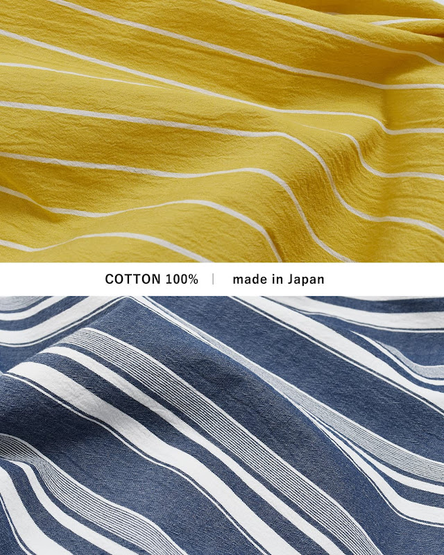 MASTER&Co. マスターアンドコー コットンストライプ ドローストリング