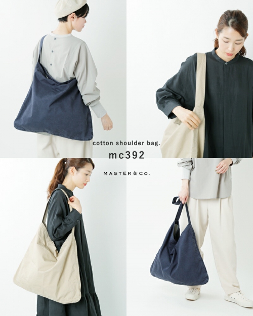 MASTER&Co. マスターアンドコー コットンショルダーバッグ mc392