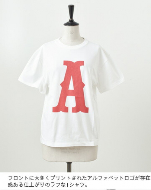MASTER&Co. マスターアンドコー コットン アルファベット T