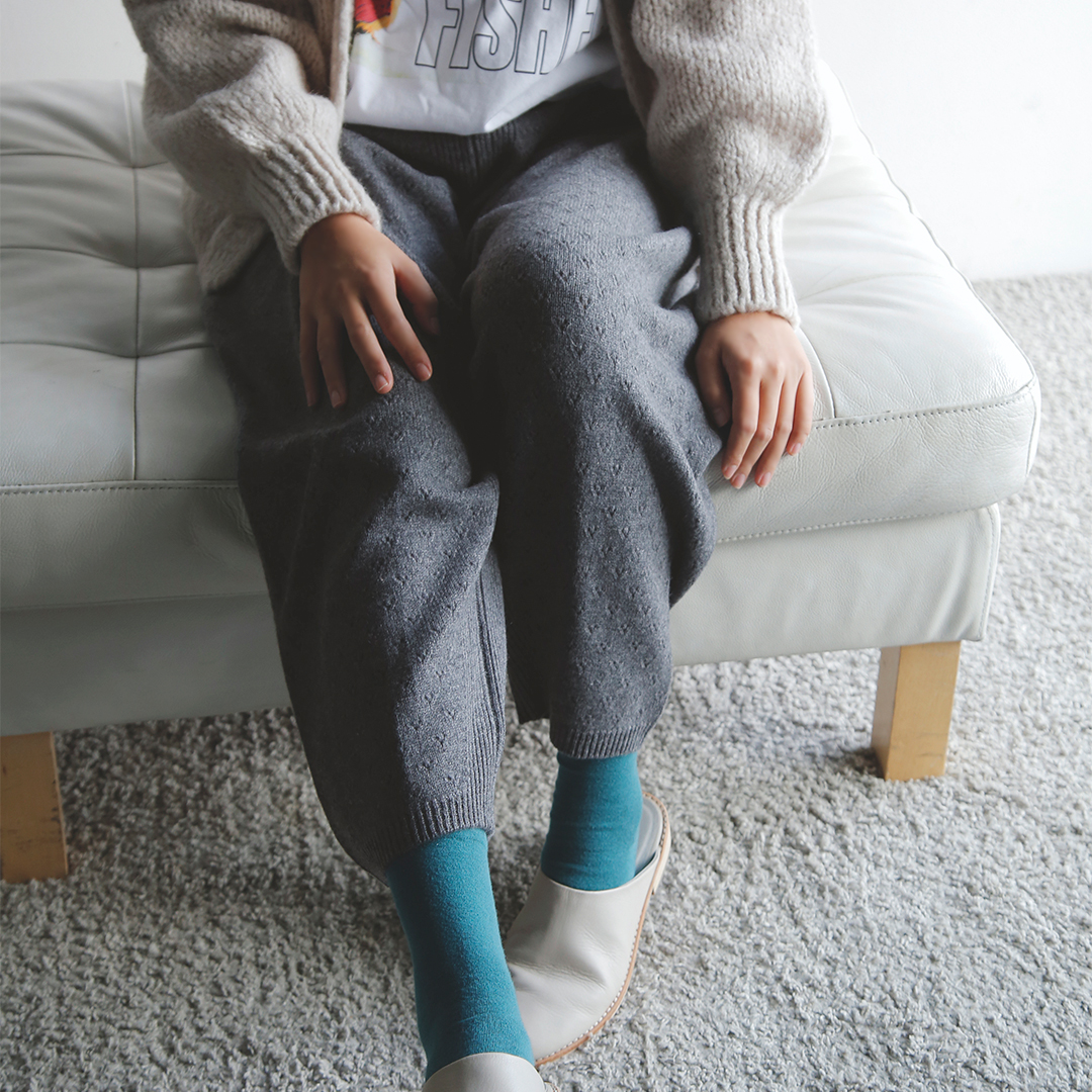 TOWAVASE(トワヴァーズ)maison de montagne カシミヤ ニット パンツ