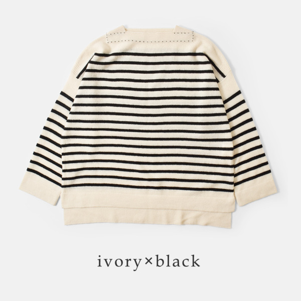 TOWAVASE トワヴァーズ maison de montagne カシミヤ ボートネック