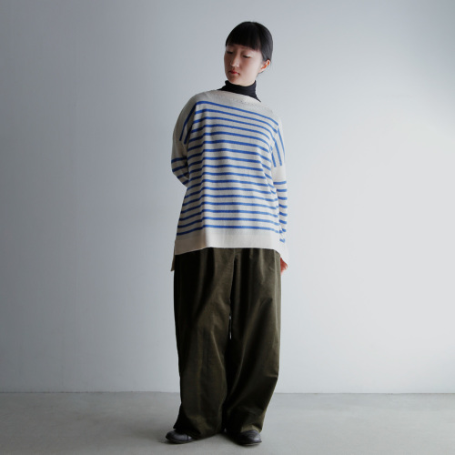 TOWAVASE トワヴァーズ maison de montagne カシミヤ ボートネック