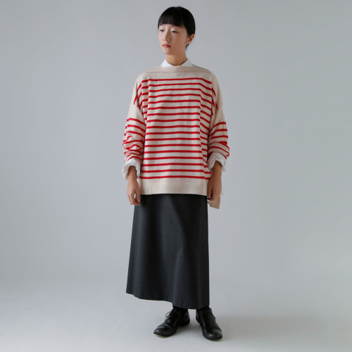 TOWAVASE トワヴァーズ maison de montagne カシミヤ ボートネック