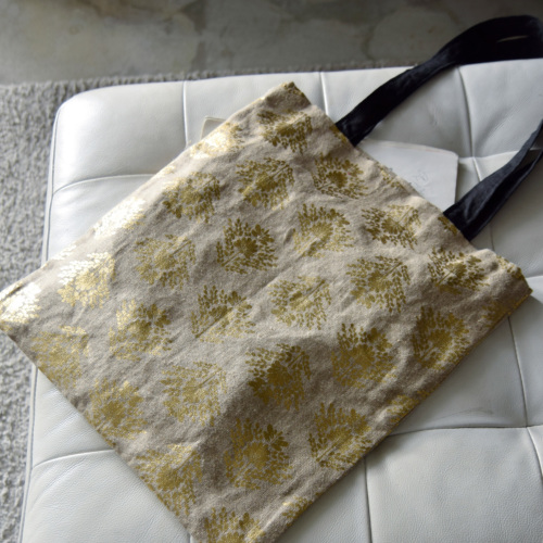 TOWAVASE トワヴァーズ maison de montagne リーフ柄 リネン 刺繍