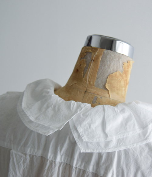 TOUJOURS トゥジュー ファイン ヤーン コットン シャツ “Ruffle