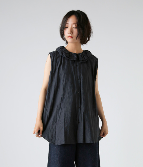 トゥジュー toujour 2way コットン シルク シャツ ブラウス 2 M トゥジュー toujour 2way コットン シルク シャツ ブラウス 2 M