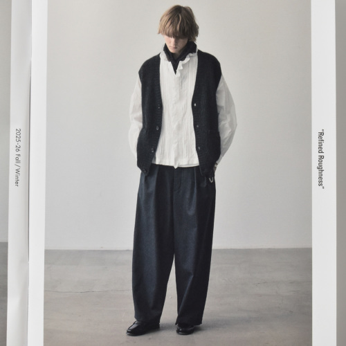 TOUJOURS トゥジュー ファインヤーン コットンクロス レース