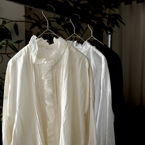 TOUJOURS トゥジュー ファインヤーン コットンクロス レース