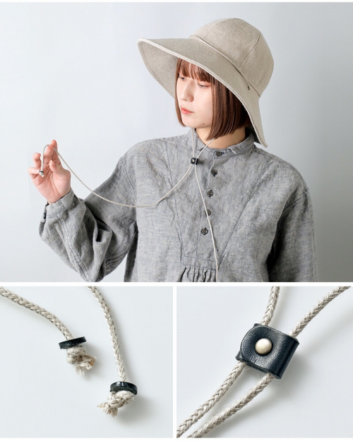 mature ha. マチュアーハ リネン ガーデン ハット “linen garden