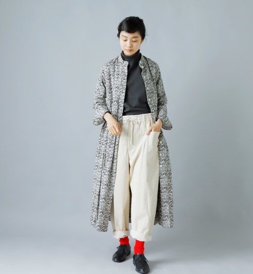 美品アトリエナルセ【定価2.3万】コットンナイロン バルーンパンツ