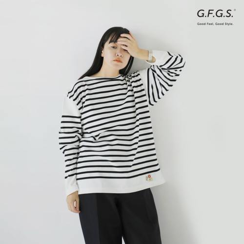 【50%OFF】G.F.G.S. ジーエフジーエス ナバル オーガニック コットン ボーダー ロングスリーブ プルオーバー Naval naval レディース 楽天市場】【50%OFF】G.F.G.S. ジーエフジーエス ナバル