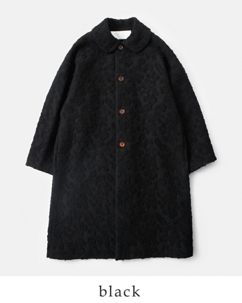 nooy ヌーイ ロービングヤーン ウール フラワー ジャガード nooy ヌーイ ロービングヤーン ウール フラワー ジャガード