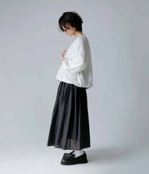 maison de soil メゾン ド ソイル コットン ボイル ドット